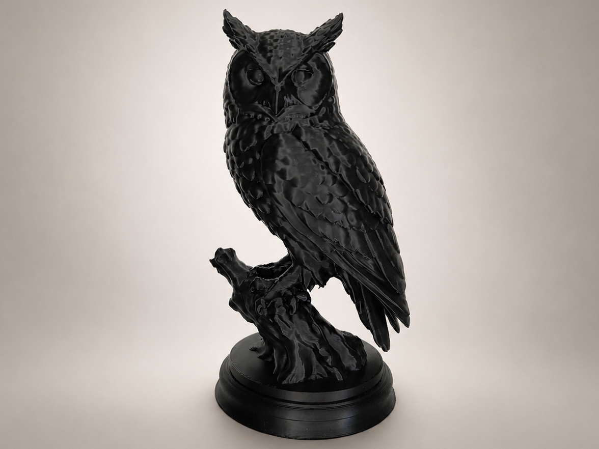 Wise Owl Statue – Elegant Decorative Owl