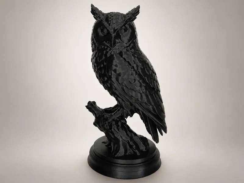 Wise Owl Statue – Elegant Decorative Owl
