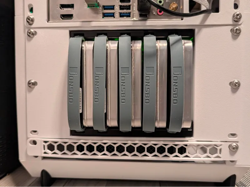3U HDD Enclosure for 10-Inch Rack (Jonsbo N1 Cage)