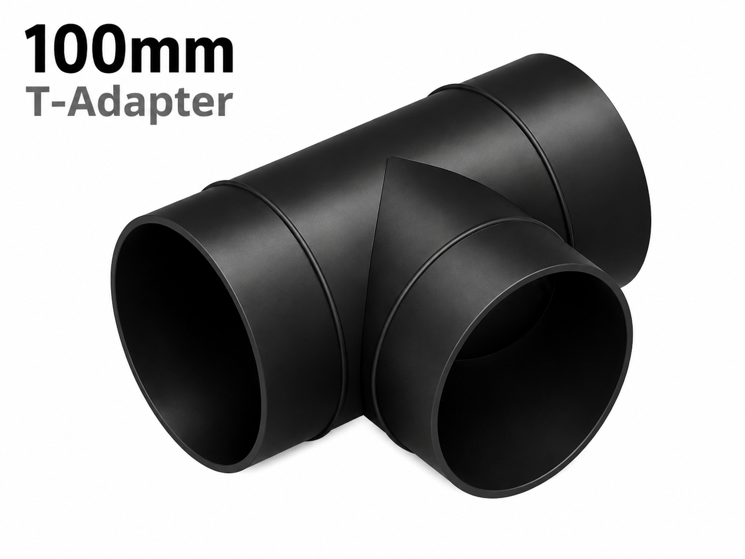 100mm Ventilation Duct T-Adapter 