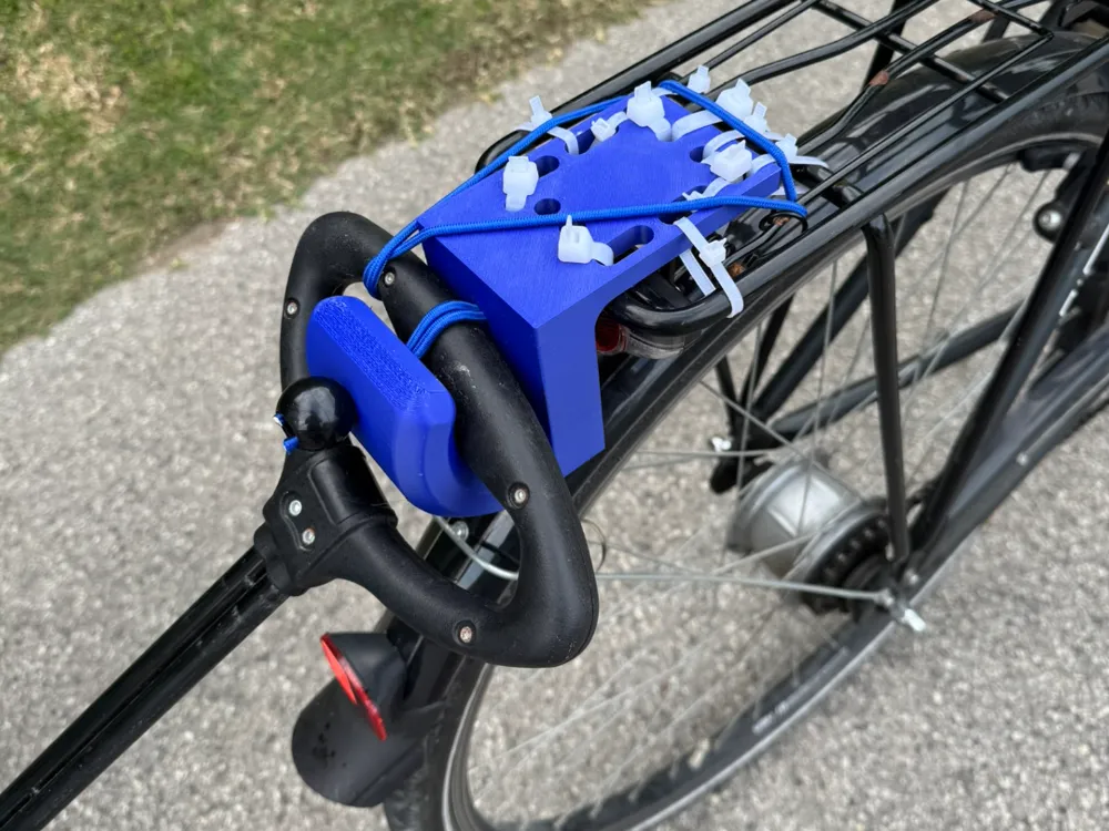 Bollerwagen Anhngerkupplung Fahrrad Gepcktrger  Kostenloses  3D-Druckmodell  MakerWorld