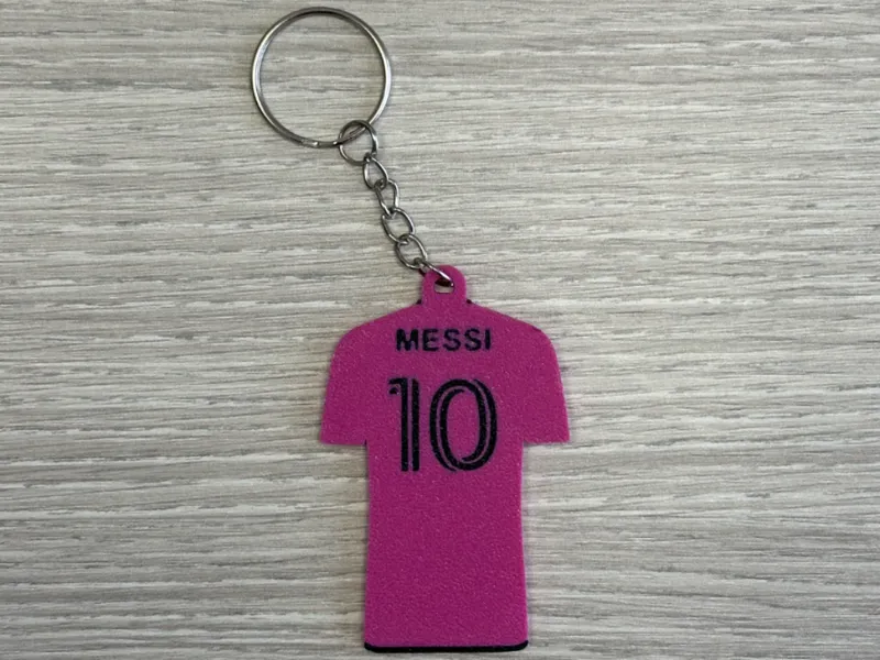 Lionel Messi Jersey Keychain – Inter Miami