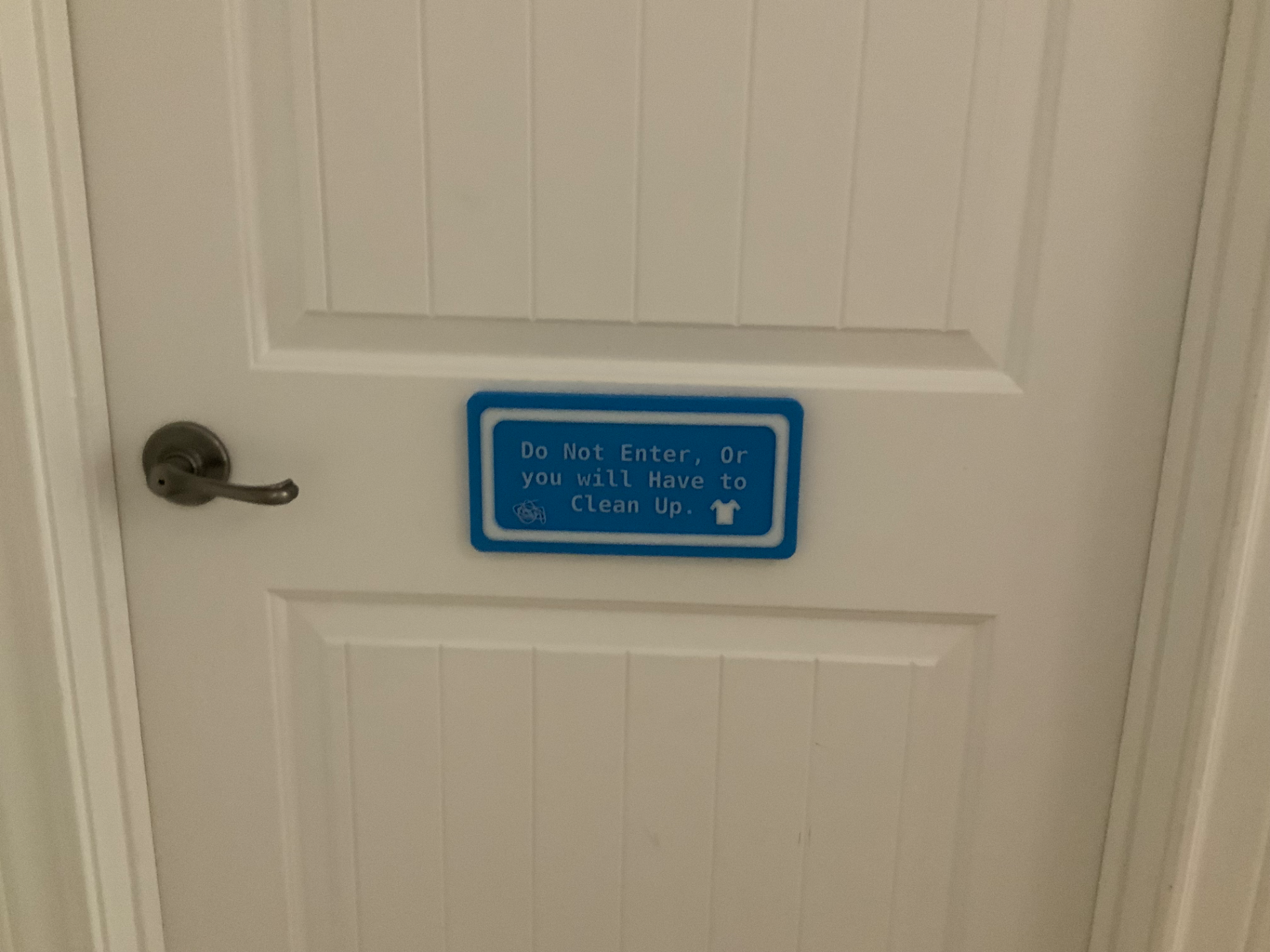 Sign for The 3D Printer Poop Dropper By chin_Strap