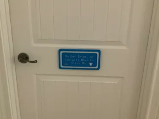 Sign for The 3D Printer Poop Dropper By chin_Strap
