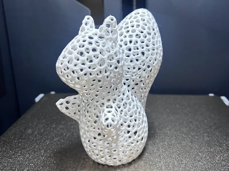 Voronoi Squirrel  镂空松鼠