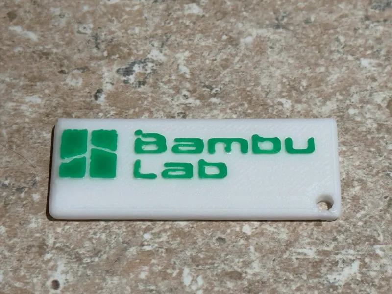 Minimalist Bambu Lab Keychain