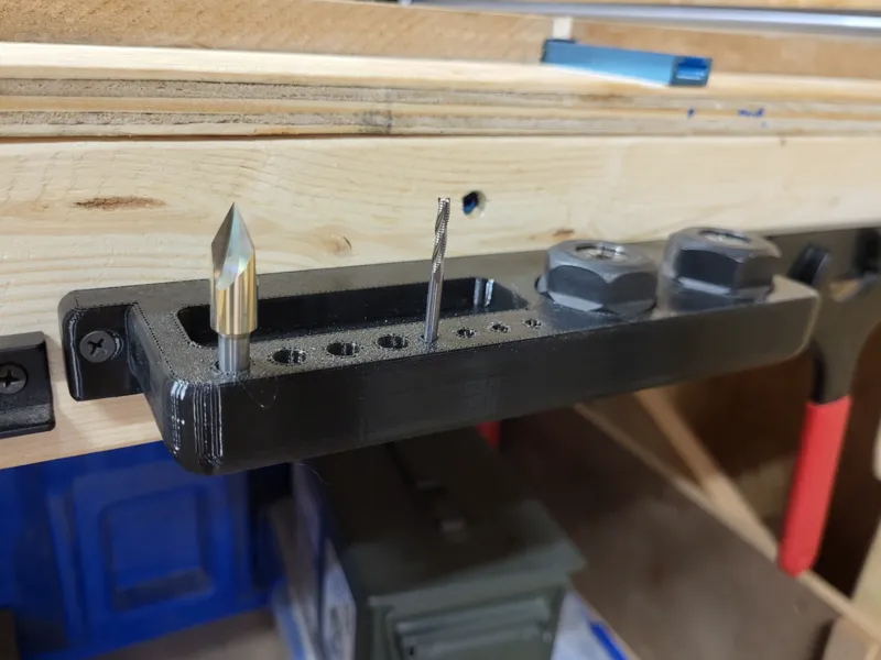 Bit Buddy ER 20 cnc job tray bit holder
