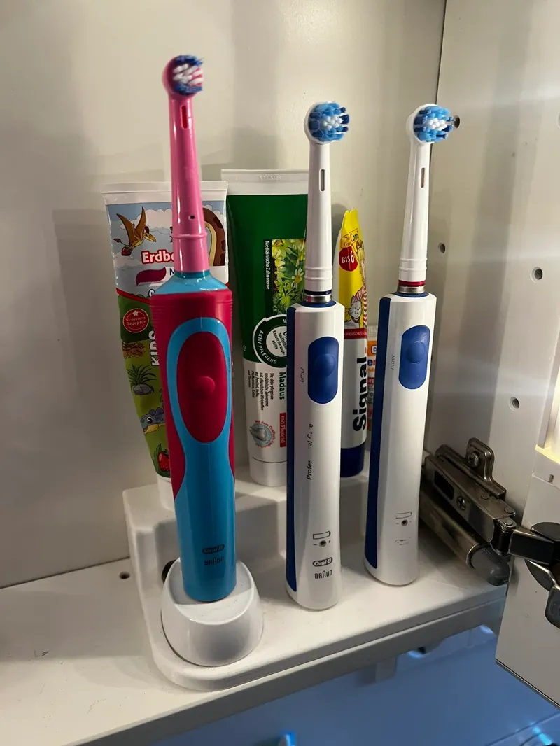 IKEA STORJORM Oral-B toothbrush organizer