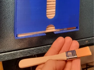 Brush dispenser (for TEMU nylon brushes)