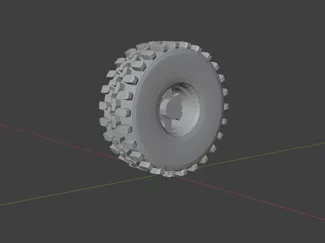 Super swamper offroad 1/24 scale tire.