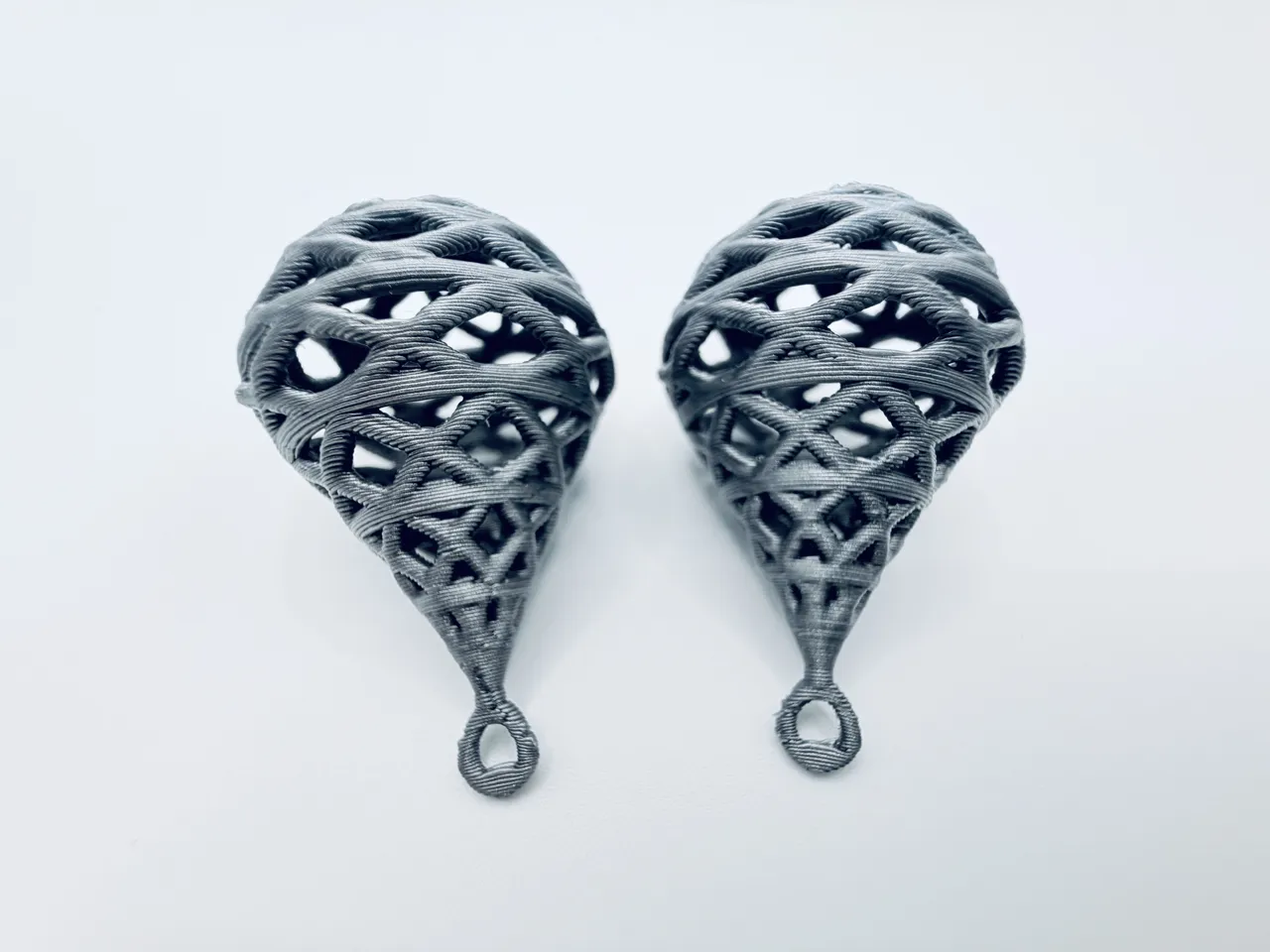Elegant Lattice Drop Earrings-Lightweight Jewelry view 4