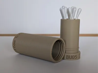 Travel Cotton Bud Case