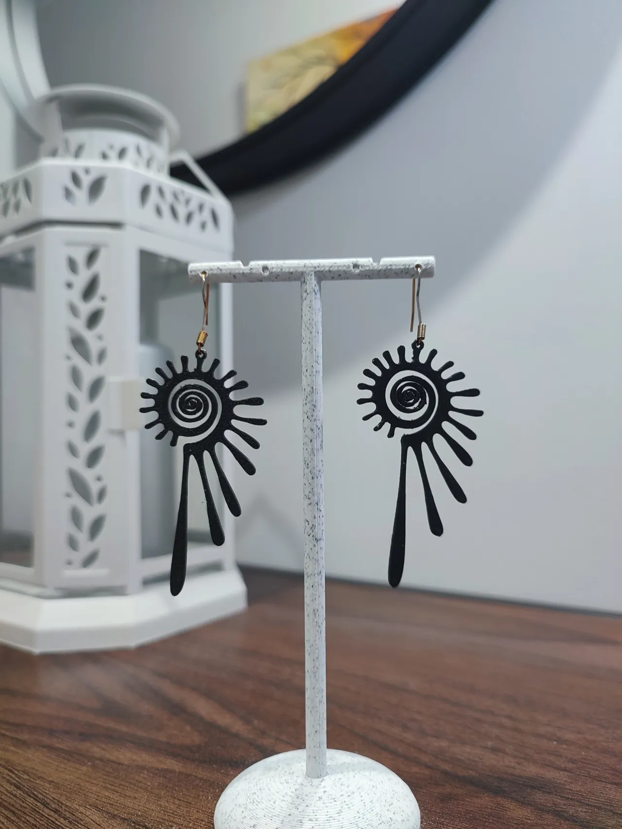Aretes Sol de Medianoche view 2