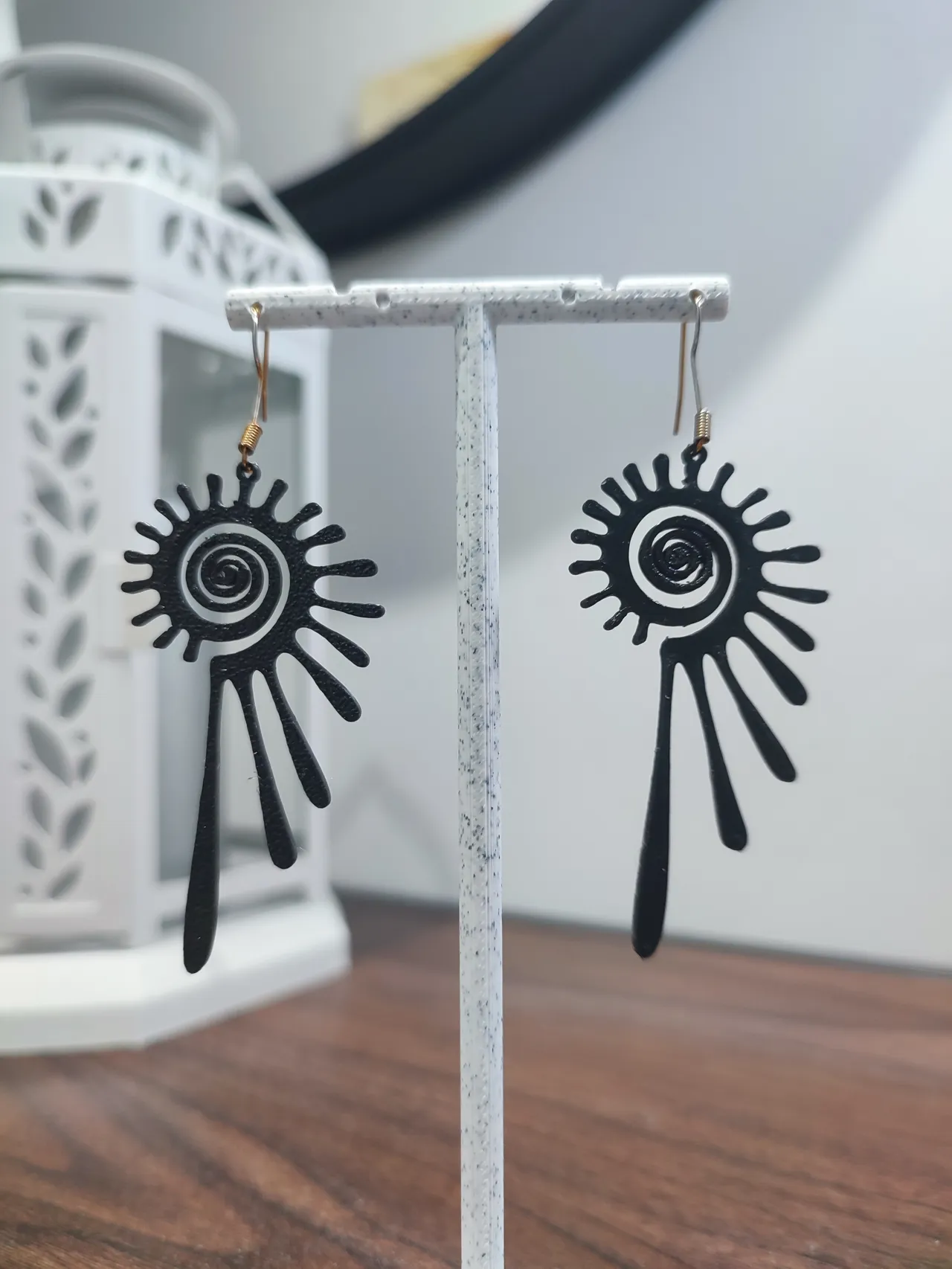 Aretes Sol de Medianoche view 3