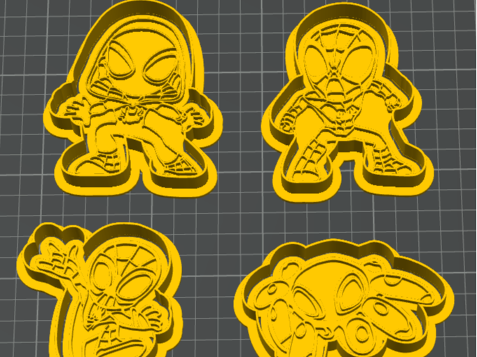 Spidey and his amazing friends cookie cutters
