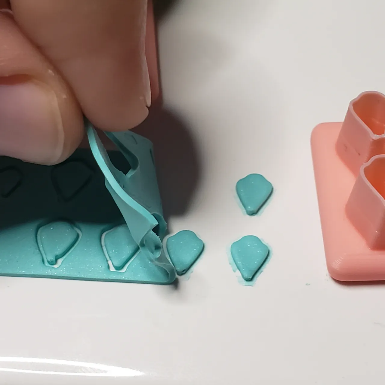 Polymer Clay Petal Cutter 3 | Earrings |Miniatures view 4
