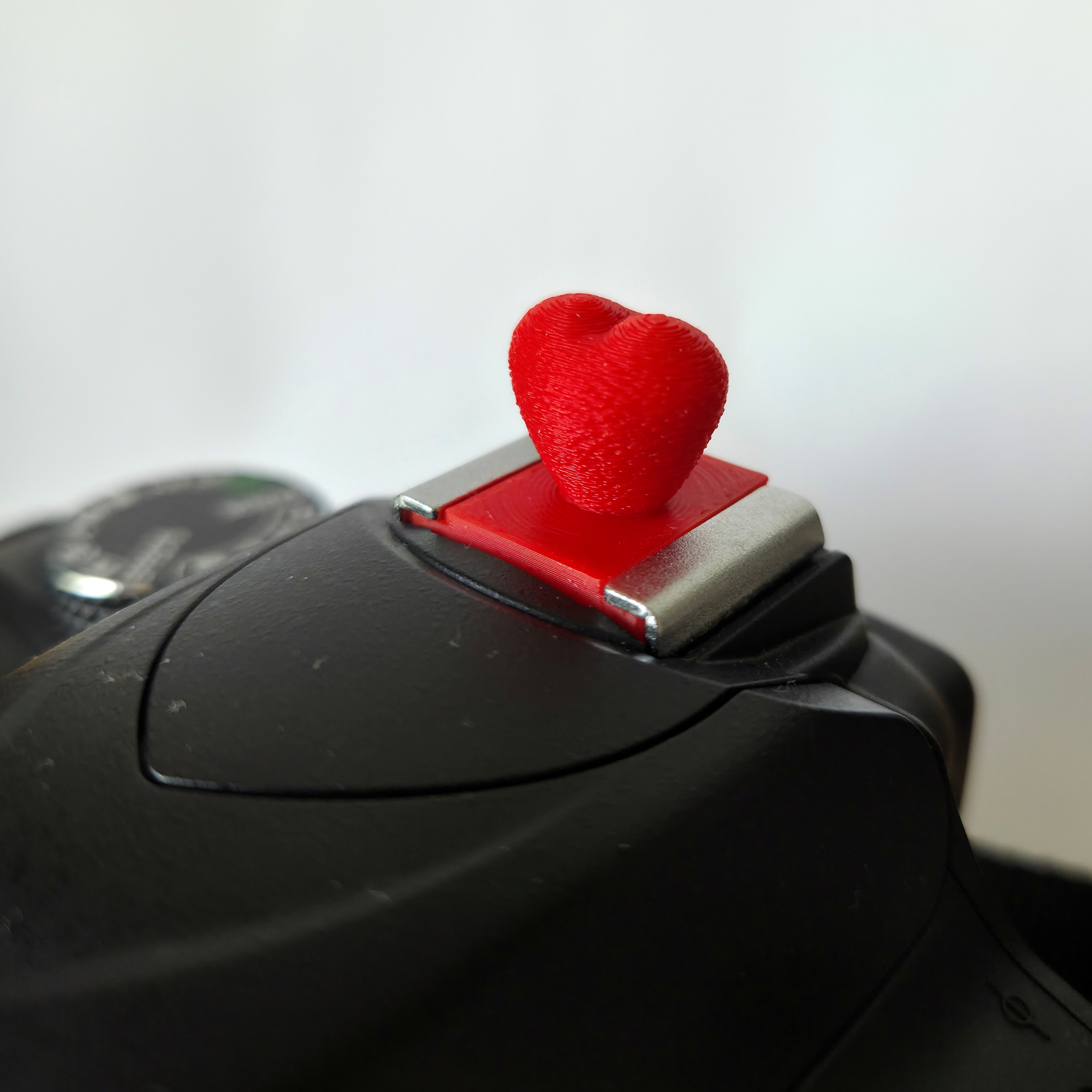 Miniatura 3 do modelo 3D 爱心热靴盖 适用佳能尼康索尼富士等相机 紧配合不容易丢