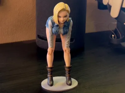 Android 18 – Fierce Elegance