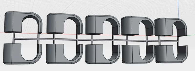 10mm cable clip cable organizer 10pcs