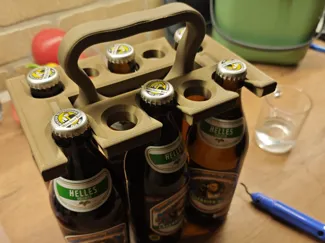&držiak na pivo 6 ks 