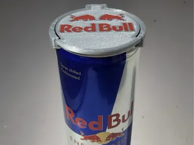 Red Bull Energy can lid cover 