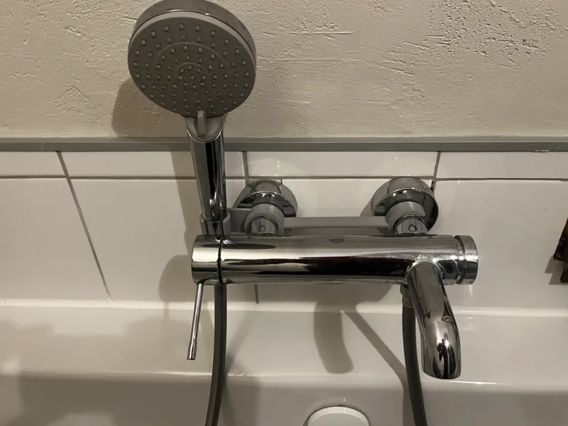 Brausekopfhalter, Duschkopfhalter ohne Bohren