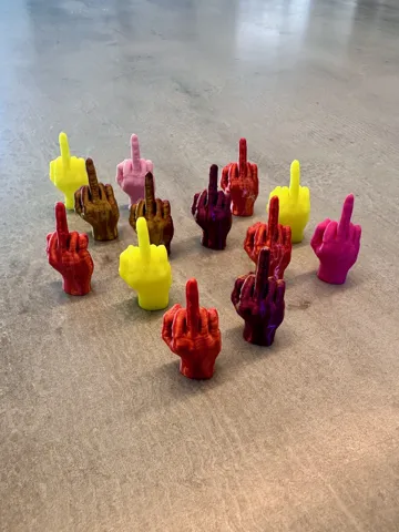 Soporte: Bannefinger (Middle finger) — vista de referencia 3