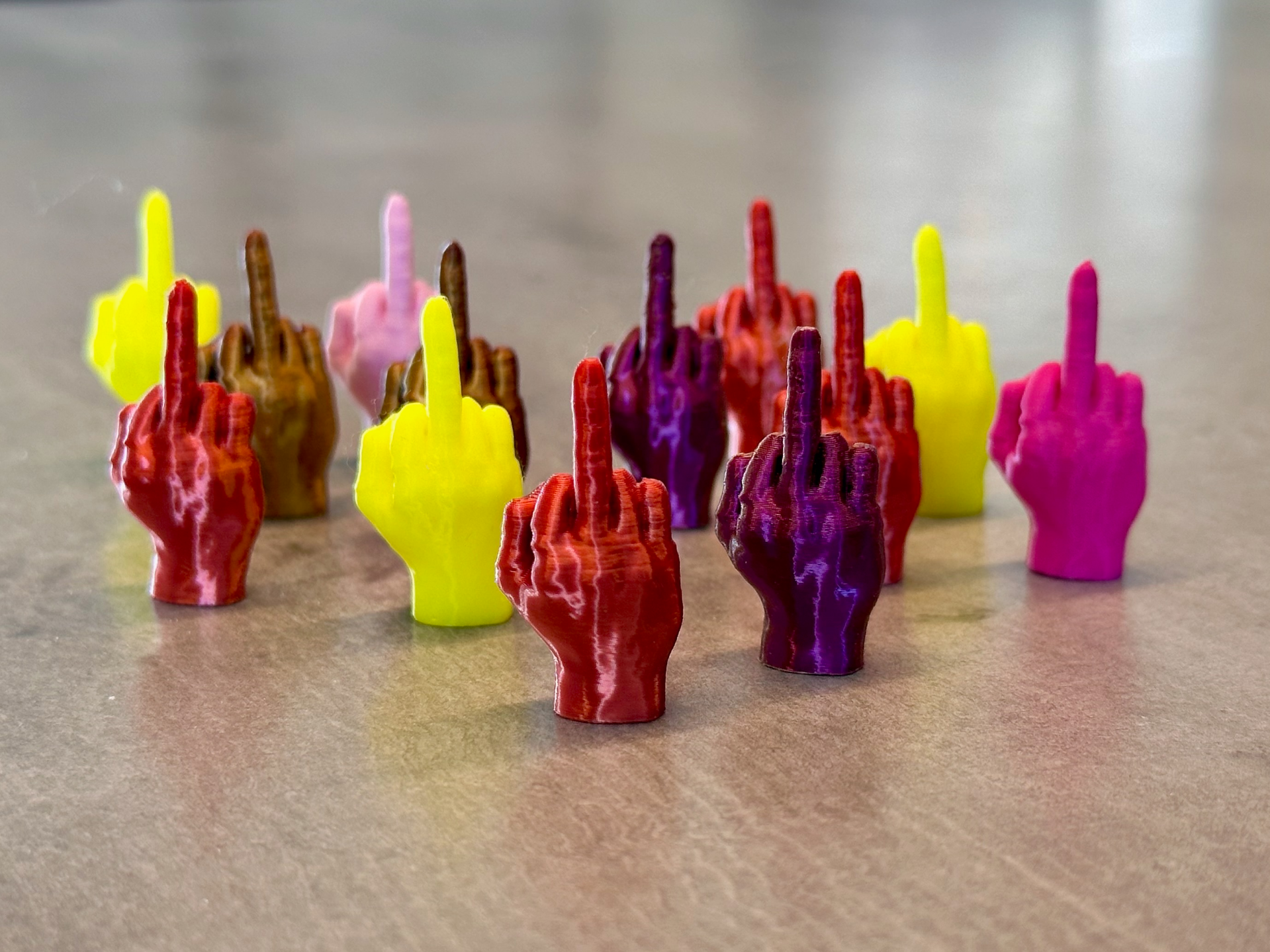Bannefinger (Middle finger) 3D model