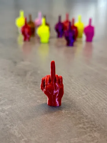 Soporte: Bannefinger (Middle finger) — vista de referencia 2