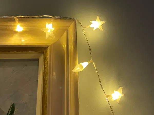 Caches en étoile pour guirlandes lumineuses de Noël