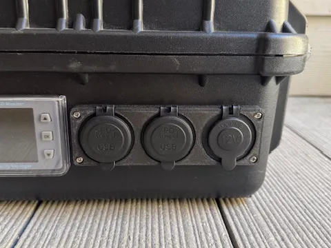 Cigarette Lighter Adapter Plate