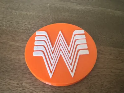 Whataburger drink coaster!