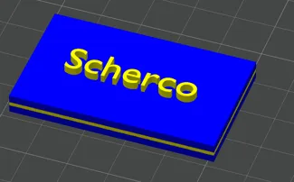Sherco nameplate