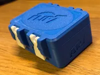 0.2mm layer, 2 walls, 15% infill - Supports Enabled for Lid