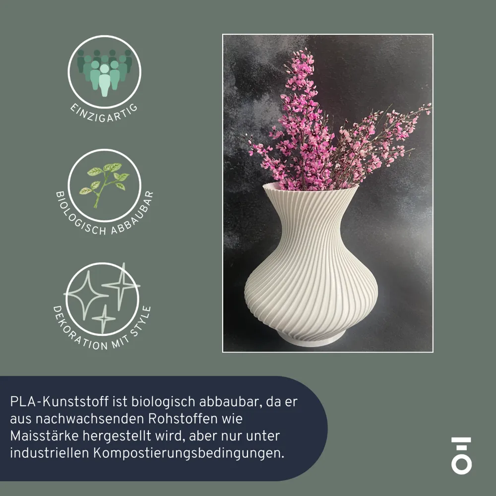 René Lalique Spirales Vase For Sale at