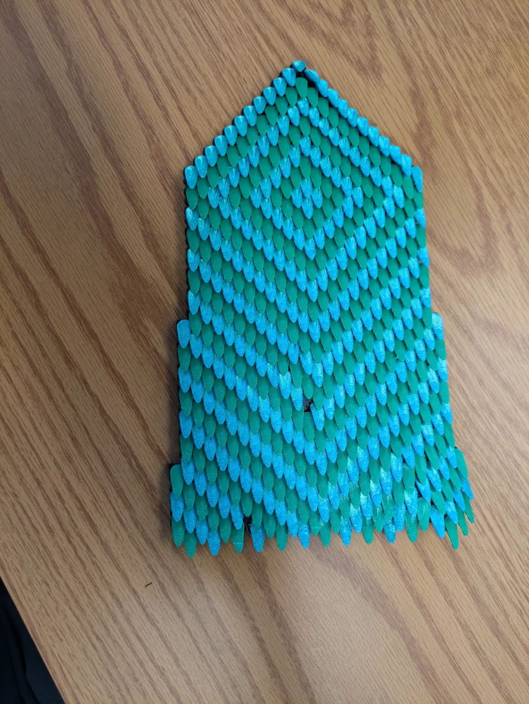 chainmail fabric arm bracer view 3