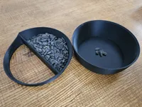 Bol à graines et pistaches avec évacuation des coquilles — photo 3