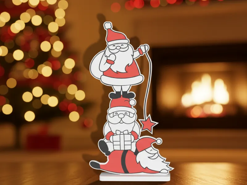 Santa Clauses Decor