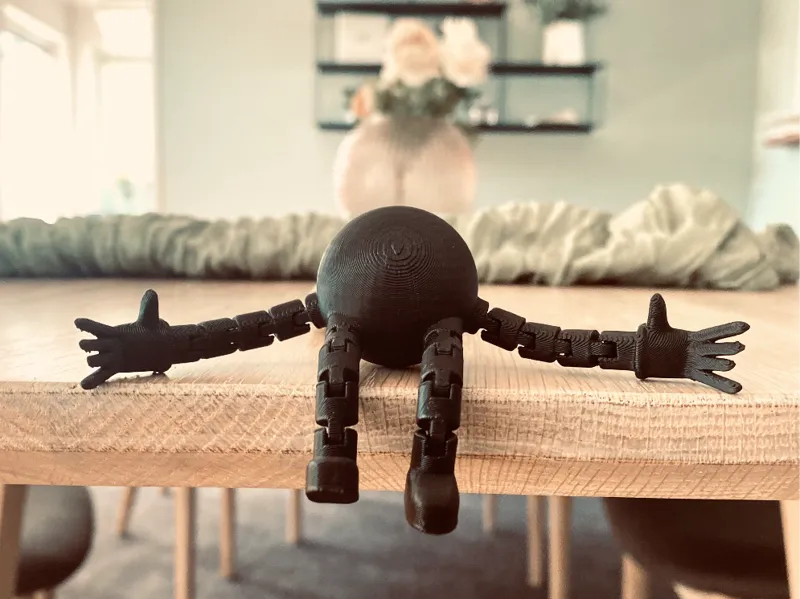 Ballman With Articulated Arms And Legs