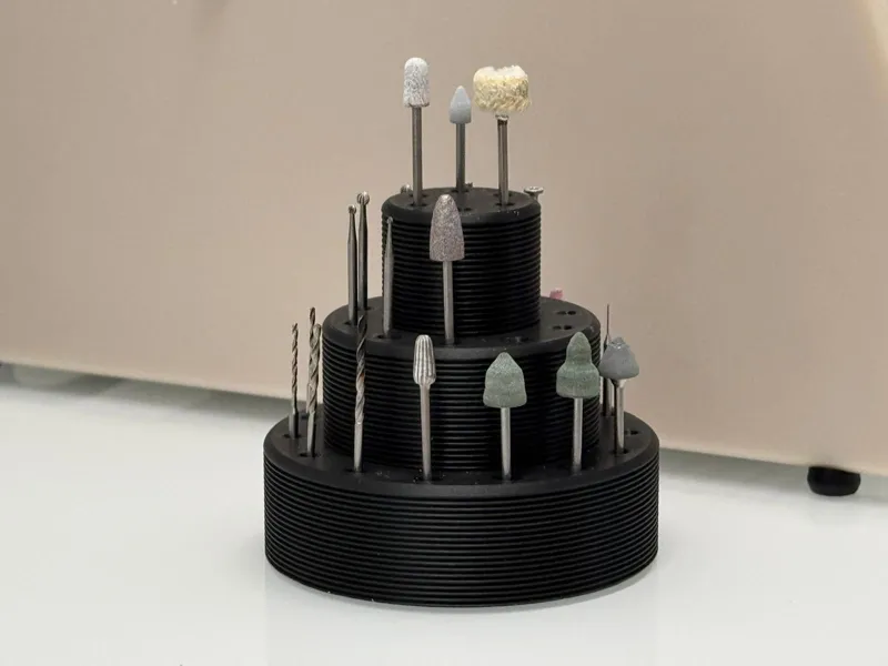 Dremel & Drillbit Holder for 3mm Bits, 30 Inserts