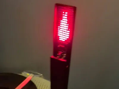 Smaller USB-C Cyber Flame Cyber Candle Stand