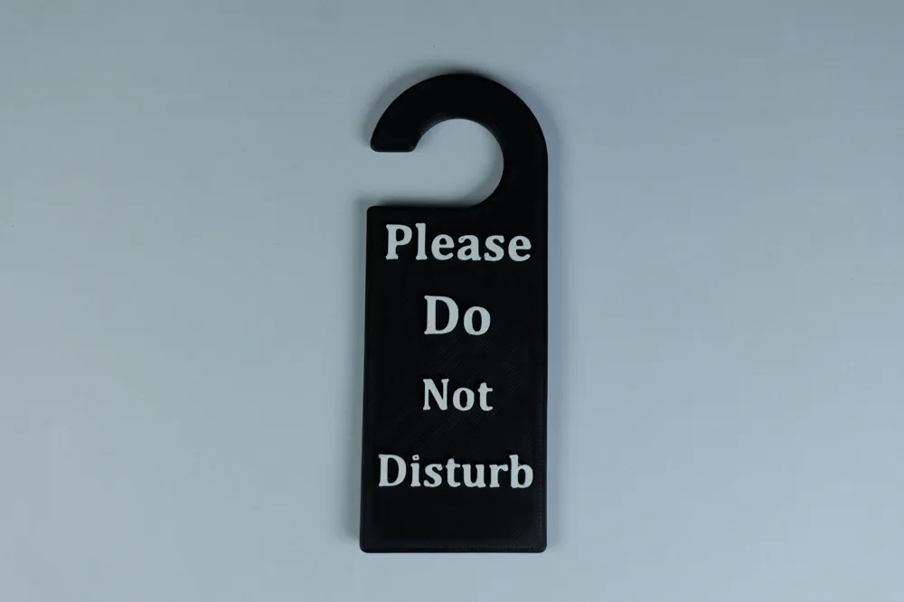 Please do not disturb - Free 3D Print Model - MakerWorld