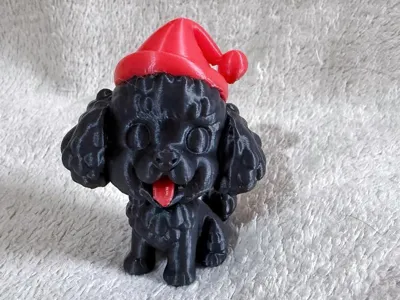 3D Miniature Poodle