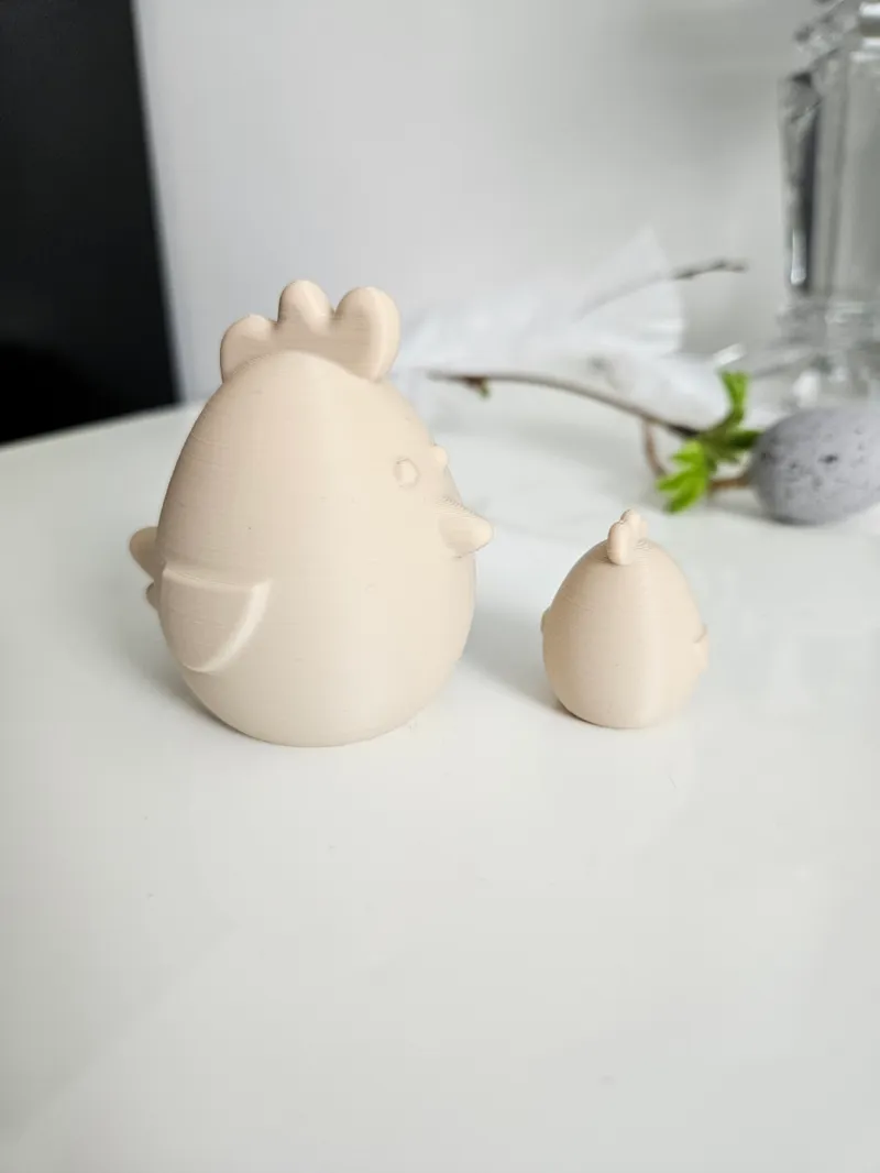 Egg-Shaped Easter Chicken