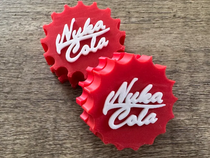 Nuka Cola Cap Fidget Spinner and Clicker