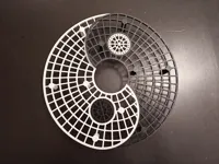 Ø240 mm disc, Ø60 mm crown, 0.2mm layer, 3 walls, 15% infill