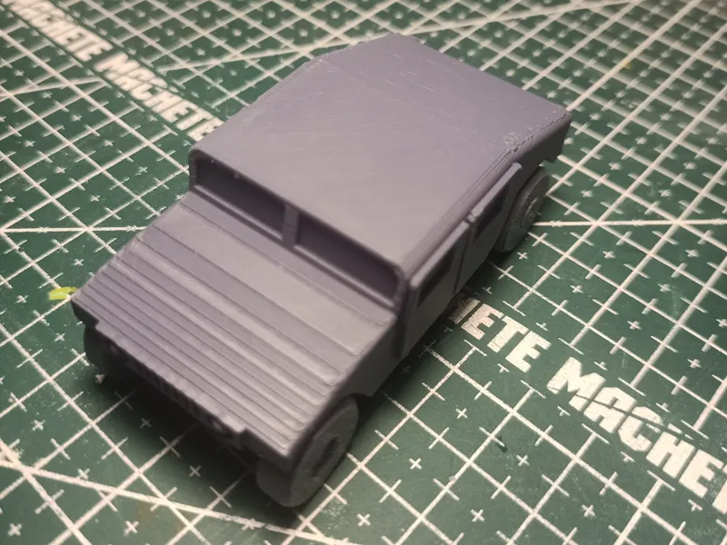 simple hummer H1 hmmwv 1:64 (NO GLUE)