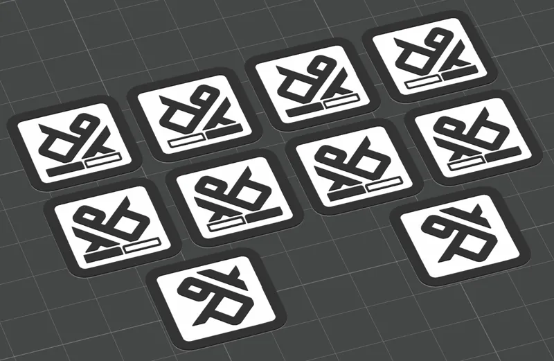 Anki Cozmo Cube plates