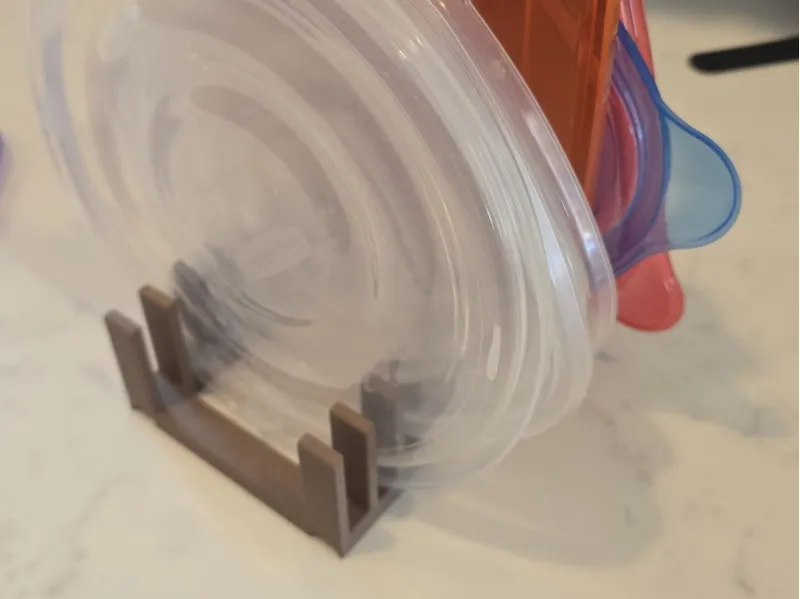 Quick Link Tupperware Lid Organizer