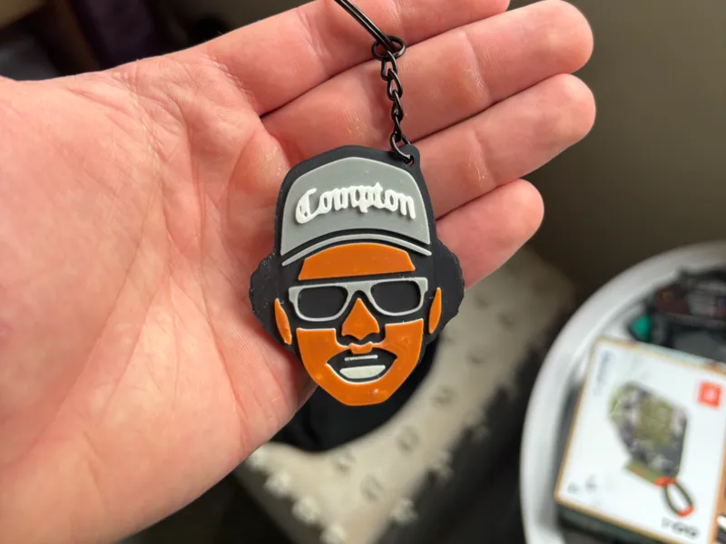 Eazy-E Keychain